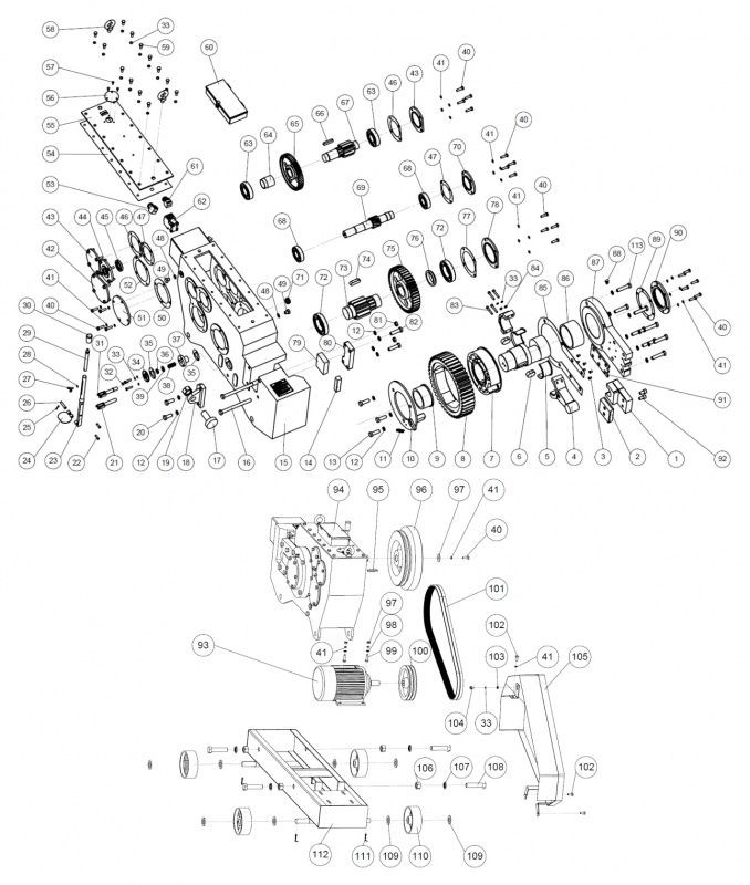 Фото 16 - Резчик арматуры GROST RC-50М01.