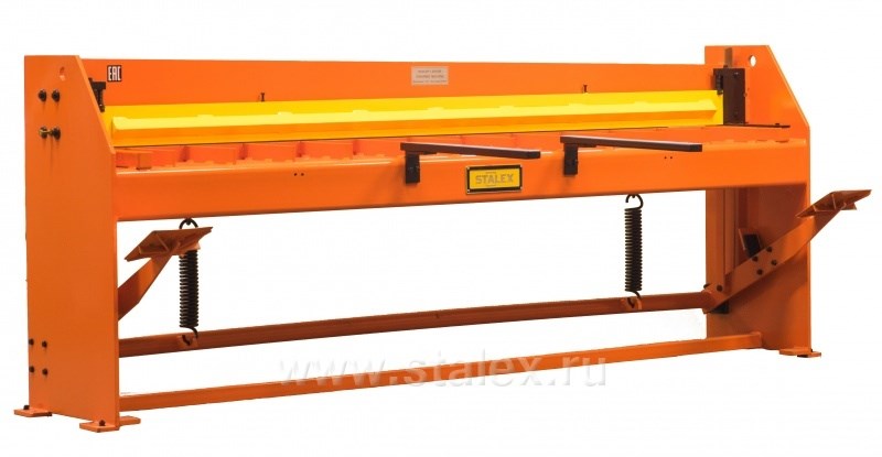 Фото 7 - Гильотина ножная  STALEX Q01-1.2x2500B.