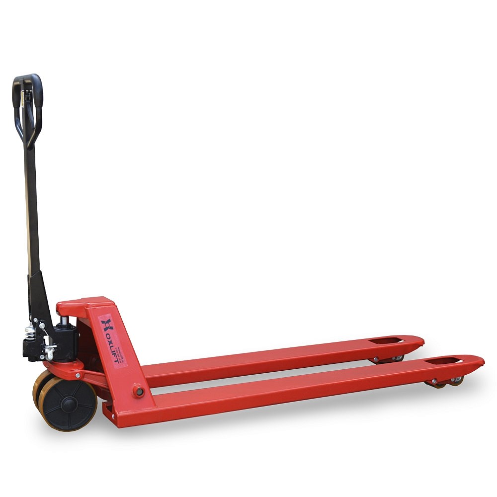 Фото 5 - Длинная тележка OX 25-L2000 OXLIFT 2 м 2500 кг.