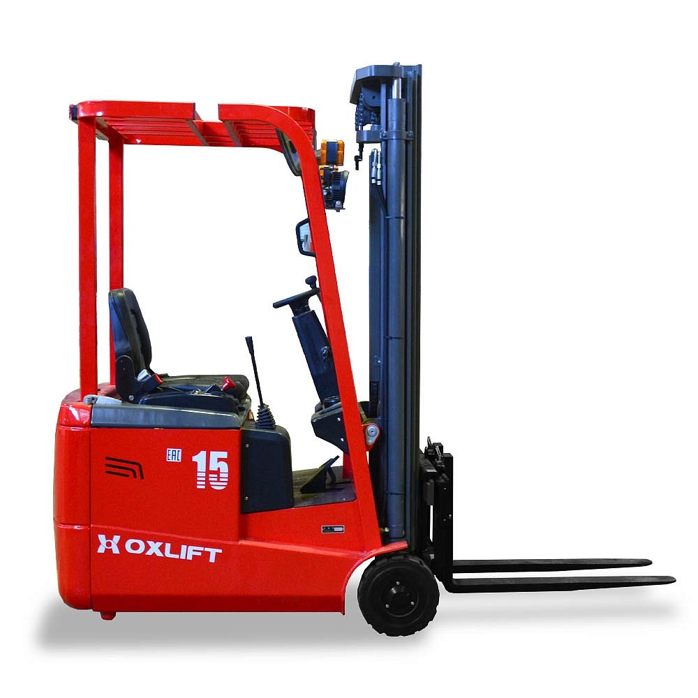 Фото 21 - Мини Электропогрузчик OXLIFT MPX15 h3 4500 мм с боковым смещением каретки.