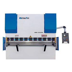 Фото 60 - MetalTec HBM 125/2500 (Е22, инвертор заднего упора) гидравлический листогибочный пресс.