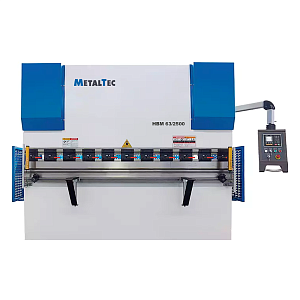 Фото 63 - MetalTec HBM 63/2500 (Е22, инвертор заднего упора) листогибочный гидравлический пресс.