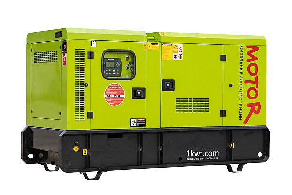 Фото 3 - АД16-Т400 дизельный генератор Motor 16 кВт В кожухе на двигателе RICARDO / 490D.