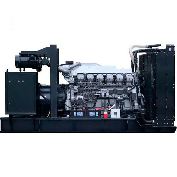P520MH дизельный генератор MGE 520 кВт Открытая на двигателе MITSUBISHI / S6R2-PTA-C