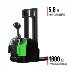 Фото 10 - Штабелер с платформой премиум HC CDD16-AC1S-I.