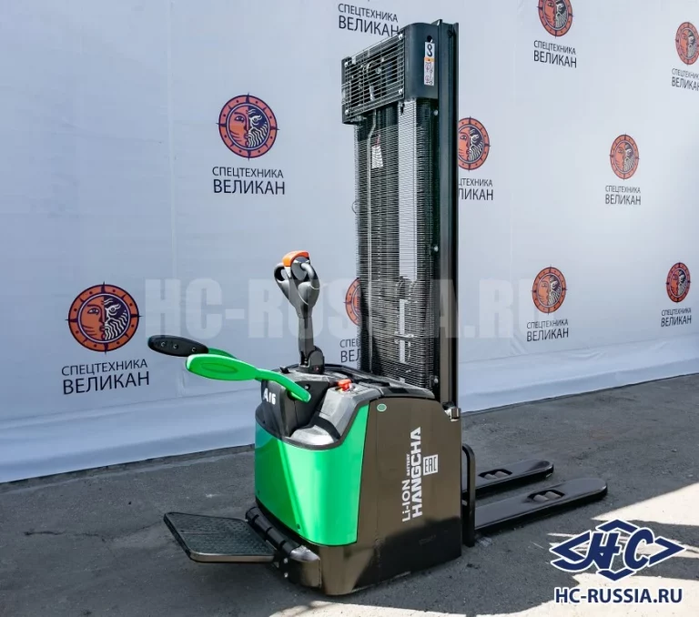 Фото 2 - Штабелер с платформой премиум HC CDD16-AC1S-I VFHM550.