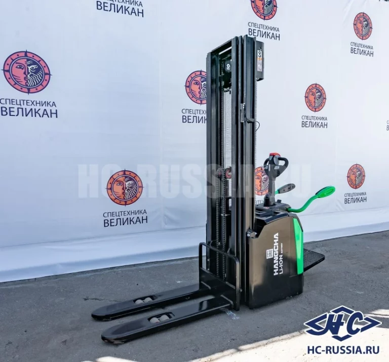 Фото 3 - Штабелер с платформой премиум HC CDD16-AC1S-I VFHM550.