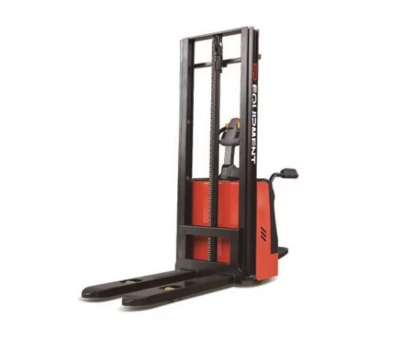 Фото 67 - Штабелер электрический самоходный EP Equipment RSB 141 ECONOMY (AGM, 2W390, с платформой и поручнями).